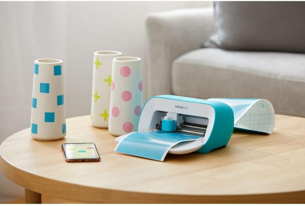 Cricut Smart Permanent Vinyl (5.5in x 48in, Black) for Joy machine - matless cutting for shapes up to 4ft, & repeated cuts up to 20ft