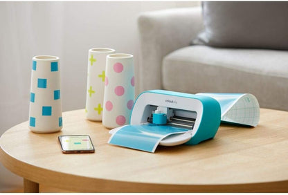 Cricut Smart Permanent Vinyl (5.5in x 48in, Black) for Joy machine - matless cutting for shapes up to 4ft, & repeated cuts up to 20ft