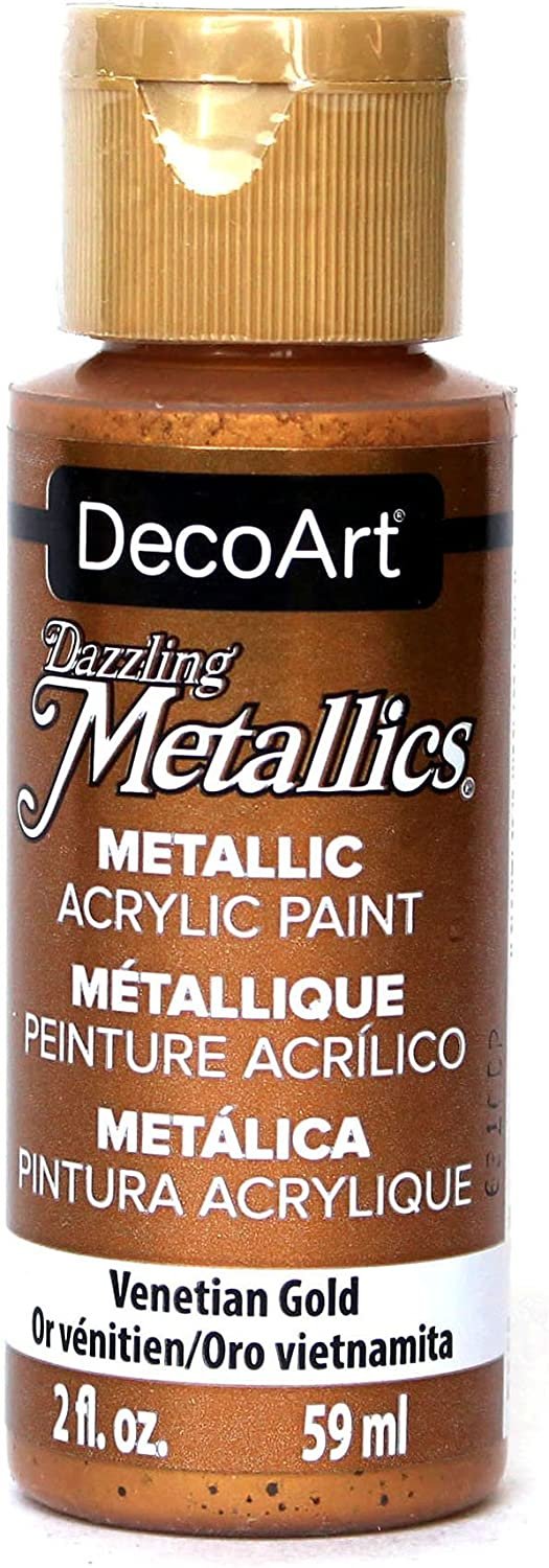 DecoArt Dazzling Metallics 2-Ounce Bronze Acrylic Paint