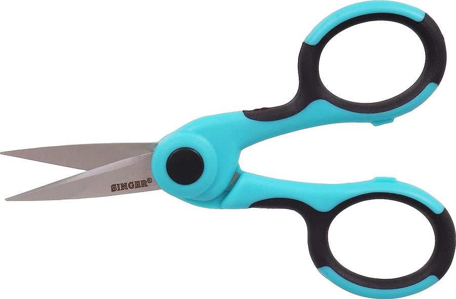 SINGER 00557 4-1/2-Inch ProSeries Detail Scissors with Nano Tip, Teal