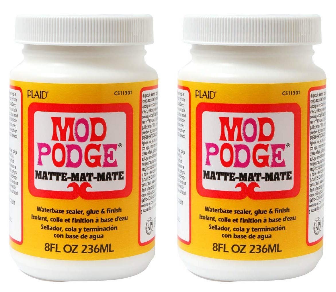 Mod Podge CS11301 8-Ounce, Matte(2 Pack)