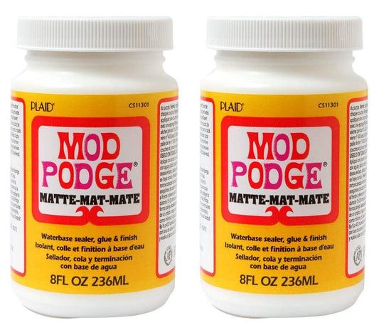 Mod Podge CS11301 8-Ounce, Matte(2 Pack)