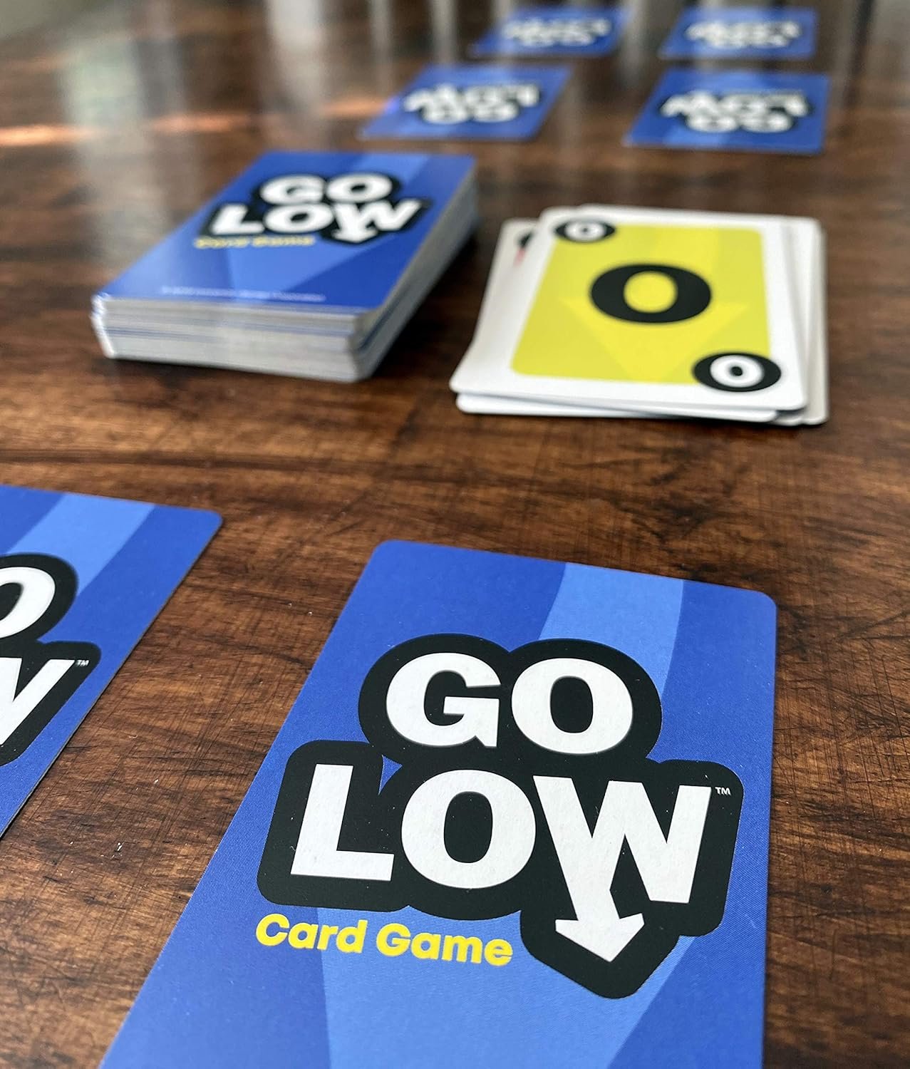 University Games Go Low Card Game Small