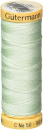 Gutermann Natural Cotton Thread 110 Yards-Light Silver Green