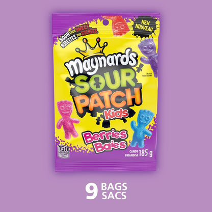 Maynards Sour Patch Kids, Berries, Candy, 185g/6.5 oz., {Imported from Canada}
