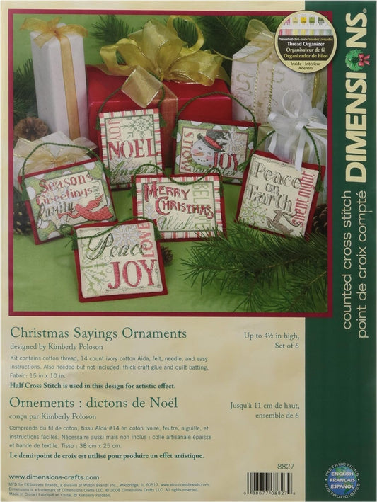 Dimensions Counted Cross Stitch Ornament Kit
