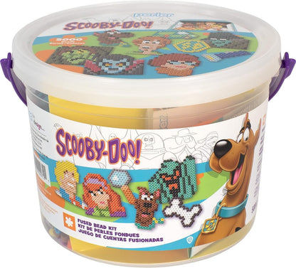 Perler Scooby-Doo Fuse Bead Activity Craft Kit with Pegboards and Ironing Paper, Multicolor 5005 Piece