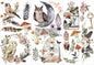 Prima Marketing Re-Design Decor Transfers 6"X12" 3/Sheets-Forest -RE657161
