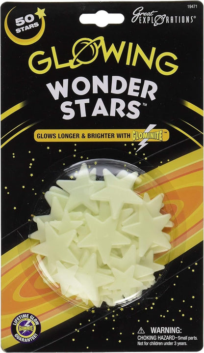 Great Explorations Glow In The Dark Wonder Stars (50 Stars)