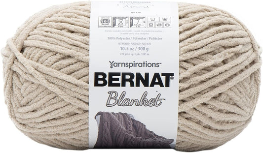 Bernat Almond Yarn Blanket