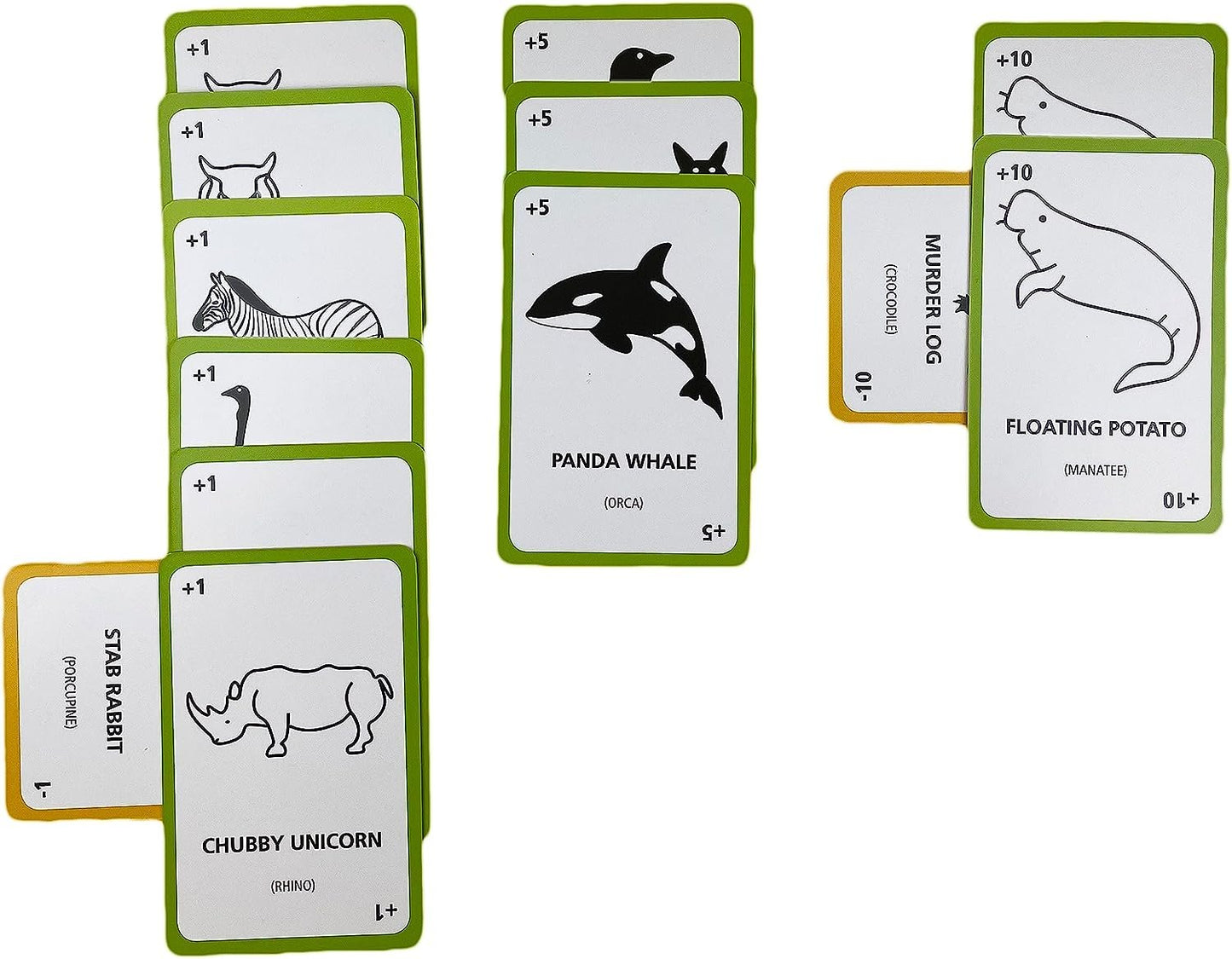 University Games | Danger Noodle Family Card Game, for 2 to 8 Players Ages 12 and Up