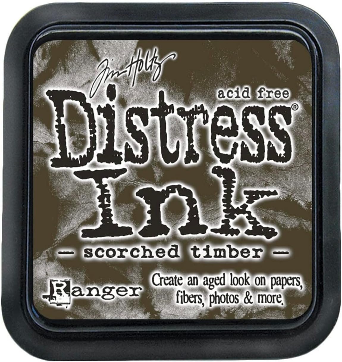 Bundle Both Oxide and Standard Scorched Timber Ink Pads January 2024 Tim Holtz Ranger Ink Release Last pad of Distress