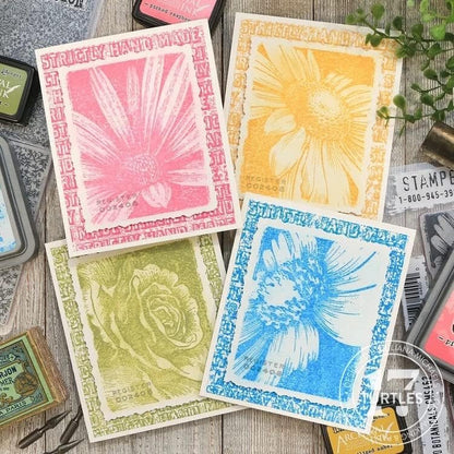 Tim Holtz Cling Mount Stamps: Bold Botanicals - CMS462 Stampers Anonymous