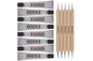 E6000 8-Pack 0.18 Ounce Bottles Industrial Strength Adhesive for Crafting and Pixiss Wooden Art Dotting Stylus Pens 5 pcs Set - Rhinestone Applicator Application Kit