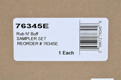 Amaco Rub 'N Buff Wax Metallic Finish, 12 Tube (9 Color) Assortment (Gold Leaf, Antique Gold, Grecian Gold, Ebony, Silver Leaf, Spanish Copper, Autumn Gold, European Gold, Pewter)
