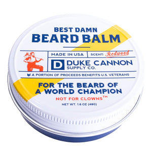 Duke Cannon Supply Co. Beard Bundle: Best Beard Oil, 3oz + Beard Balm, 1.6oz / Made with Natural and Organic Ingredients