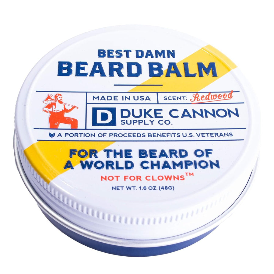 Duke Cannon Supply Co. Beard Bundle: Best Beard Oil, 3oz + Beard Balm, 1.6oz / Made with Natural and Organic Ingredients