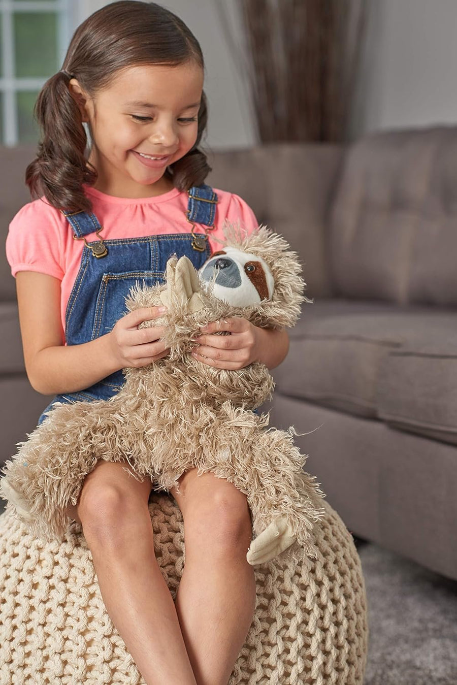 Wild Republic Cuddlekin Three Toed Sloth 12" Plush, Cuddlekins (12257)