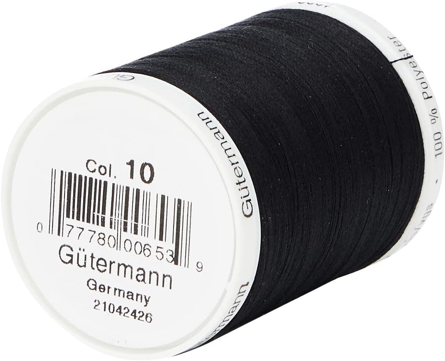 Gutermann Sew-All Thread 1094 Yards-Black (24357)