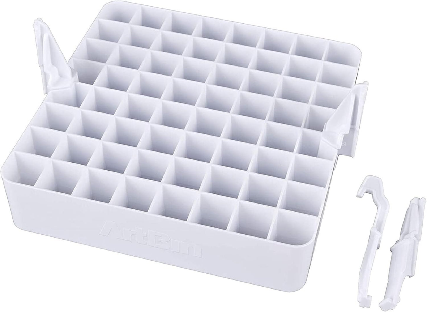 ArtBin 6814AG Super Satchel Double Deep Accessory Tray, White, 1 Tray
