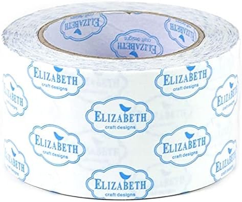Elizabeth Craft Designs Clear Double-Sided Adhesive Roll, 152mm/6-Inch by 27-Yard