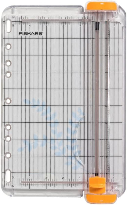 Fiskars SureCut Portable Trimmer with Recycled Cutline, 12 Inch Cut, Black,01-005454