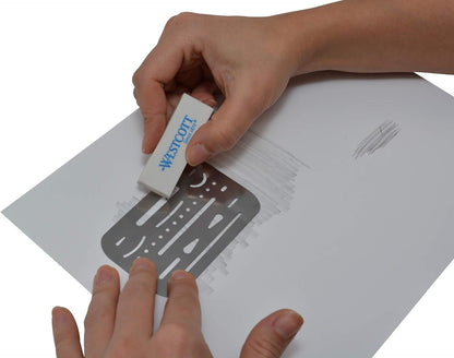 Westcott ES-1 Erasing Shield, 3.5" X 2.25"