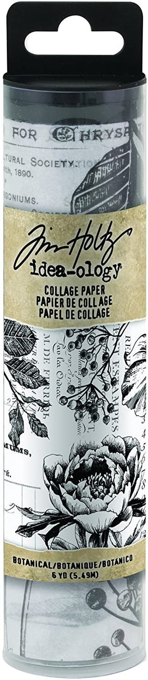 Advantus Idea-Ology Collage Paper Botanical, Multicolor