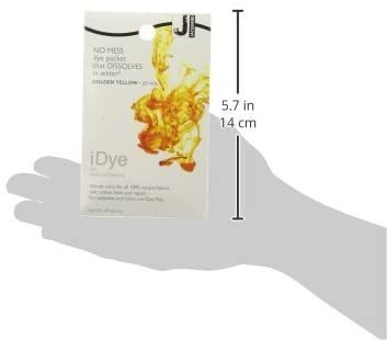 Jacquard Products idye 14gm Golden, Gold Yellow