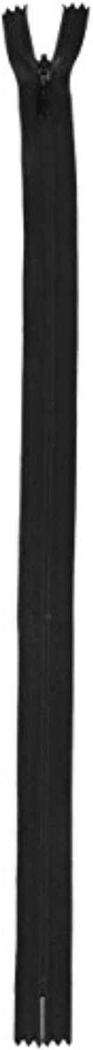 Coats: Thread & Zippers F8414-002 Invisible Zipper, 12" to 14", Black