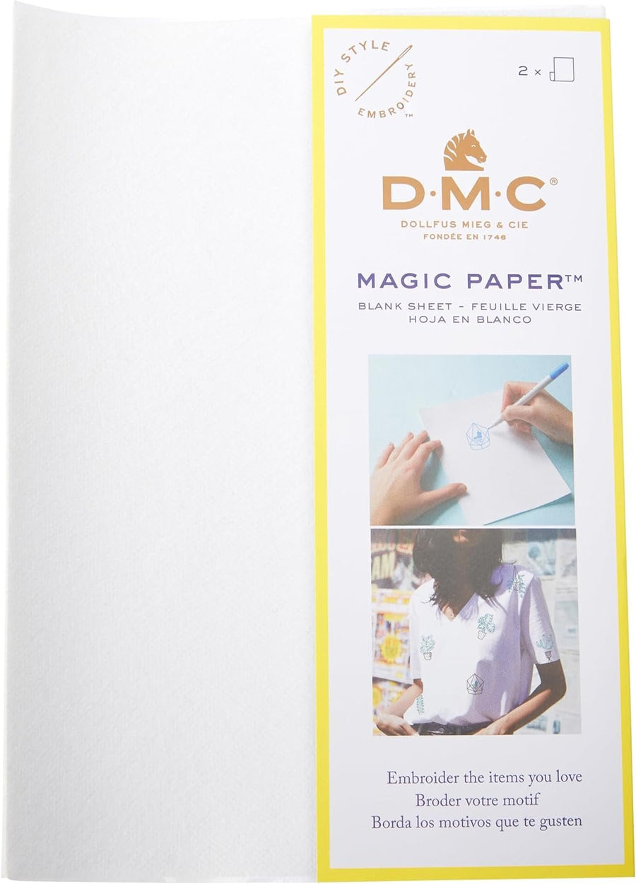 DMC Vierge 5A Blank Magic Sheet x 2 A5, 14,8 x 0,02 x 21 cm, Various, 2 unité(s)