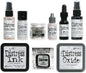 Lost Shadow -January 2023 Color - Ranger Ink- Tim Holtz - Full Distress Ink Kit - Bundle with Enamel Pin