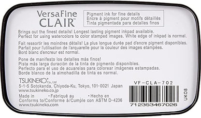 Tsukineko, VersaFine Clair, Full Size Ink Pad, Tulip Red