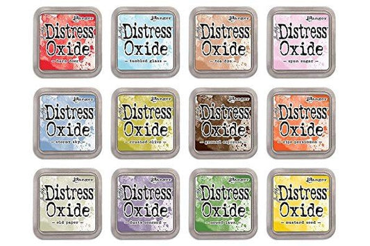 Ranger Tim Holtz Bundle of 12 Distress Oxide Ink Pads - Summer 2018 Colors