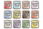 Ranger Tim Holtz Bundle of 12 Distress Oxide Ink Pads - Summer 2018 Colors