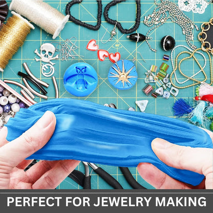 Moldable Putty (2 lbs) Silicone Mold Making Kit - For Creating Casting Molds for Soap Making Supplies, Jewelry Making, Sculpting and More