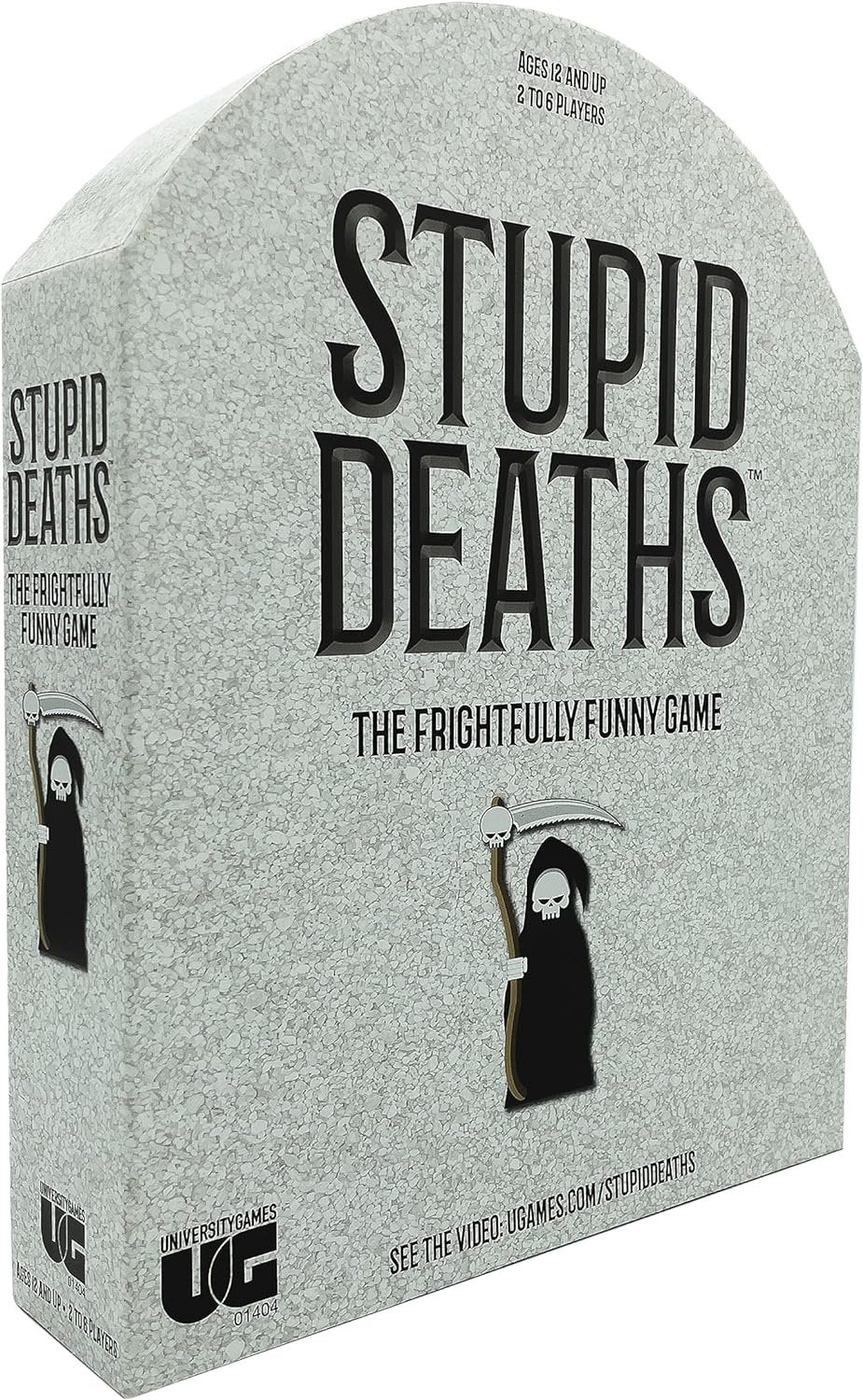 University Games Stupid Deaths Board Game
