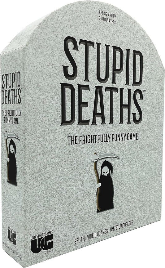 University Games Stupid Deaths Board Game