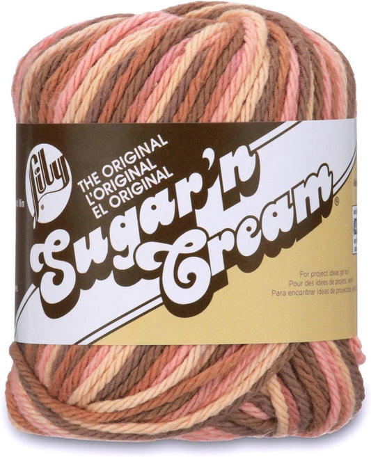 Lily Sugar Desert Rising Yarn, 2 oz, Ombre