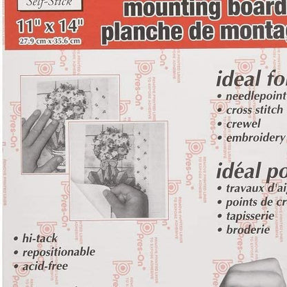 Pres-On Mounting Board, 11 by 14-Inch