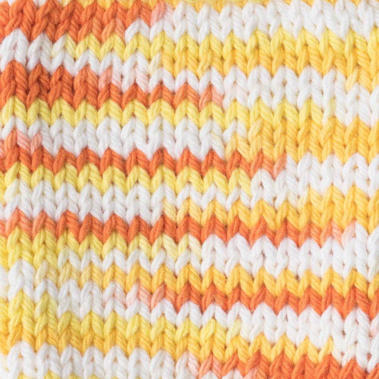Bernat Handicrafter Cotton Yarn, Gauge 4 Medium Worsted, Creamsicle