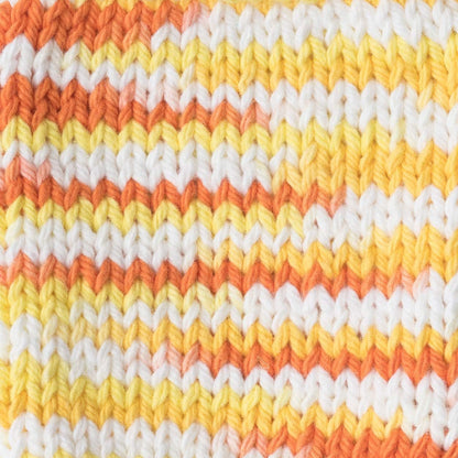 Bernat Handicrafter Cotton Yarn, Gauge 4 Medium Worsted, Creamsicle