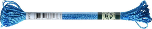 DMC Satin Floss 8.7yd, Aurora Blue