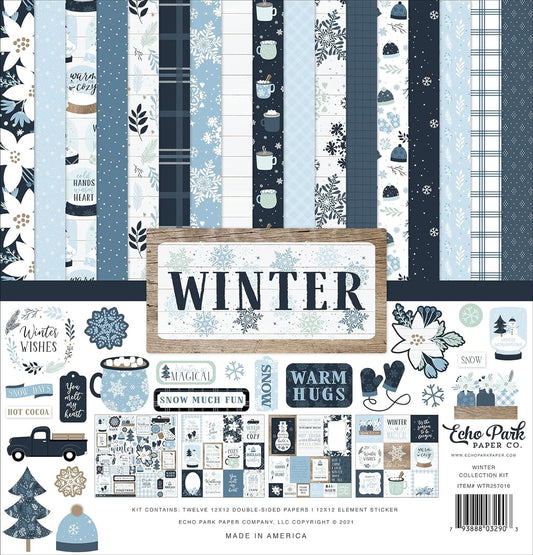 Echo Park Winter Collection kit, Multi