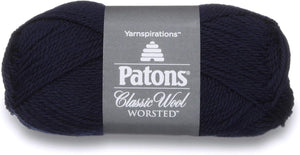 Spinrite Patons Classic Wool, Navy Yarn