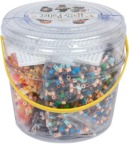 Perler 80-42968 Big Bucket Harry Potter Fuse Bead Kit for Kids and Adults, Comes with 27 Patterns, Multicolor, 8504pcs