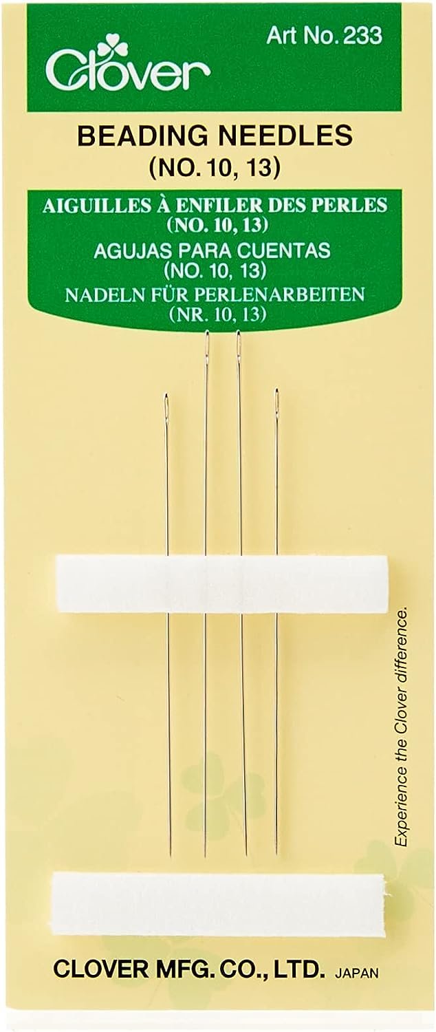 Clover Beading Needles, No. 10-13