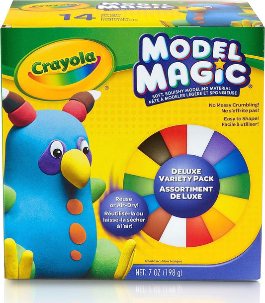 Crayola Model Magic Alternative to Modeling Clay for Kids