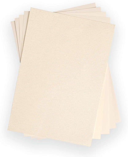 Sizzix Ivory, Surfacez, Surfaces-Opulent Cardstock, 8x11.5 inches, 50 Pack