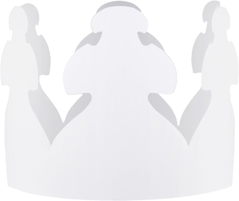 Hygloss Products White Paper Crowns